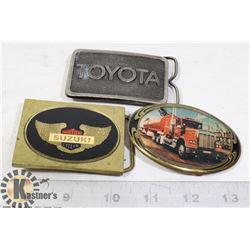 BAG OF ESTATE BELT BUCKLES