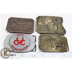 BAG OF ESTATE BELT BUCKLES