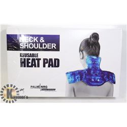 NEW PALM NRG NECK & SHOULDER REUSABLE HEAT PAD