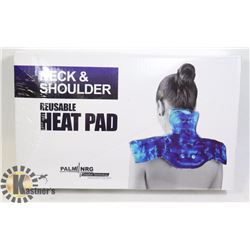 NEW PALM NRG NECK & SHOULDER REUSABLE HEAT PAD