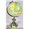 Image 1 : DECORATIVE GLOBE W/STAINLESS BASE