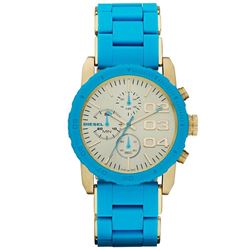 NEW DIESEL 42MM NEON BLUE MSRP $325 WATCH