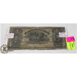 CAD 1898 $1 HORSE BLANKET