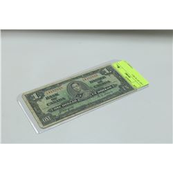 CAD 1937 $1 BILL
