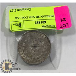 US 1921 MORGAN SILVER DOLLAR