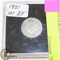 1921 TEN CENTS KING GEORGE