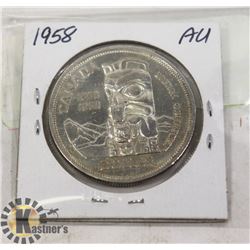 1958 TOTEM POLE DOLLAR