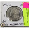 Image 1 : 1921-D MORGAN SILVER DOLLAR