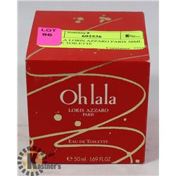 OHLALA LORIS AZZARO PARIS 50ML EAU DE TOILETTE