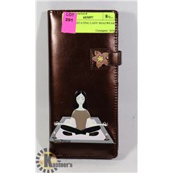 NEW MEDITATING LADY SHAGWEAR WALLET
