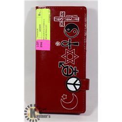 NEW RELIGIOUS SYMBOLS SHAGWEAR WALLET
