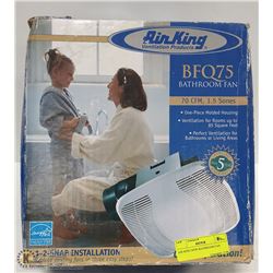 AIR KING NEW BATHROOM FAN