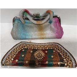 PAIR OF CLUTCH PURSES