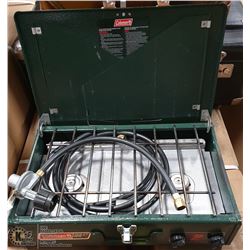 PORTABLE COLEMAN HEATER AND ACCESSORIES