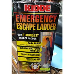 NEW IN BOX KIDDIE FIRE EMERGENCY ESCAPE LADDER