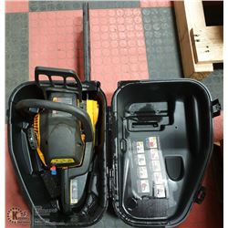 POULAN PRO 35CC GAS CHAIN SAW WITH HARD CARRYING