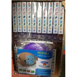 CASE OF 20 NEW ROUND MUSCLE HEATING PADS