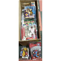 LARGE LOT OF ASSORTED SPORTS ACTION FIGURES