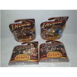 LOT OF FOUR ASSORTED INDIANA JONES SETS
