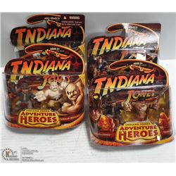 LOT OF FOUR ASSORTED INDIANA JONES SETS