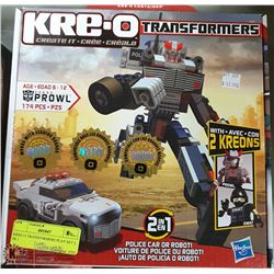 KREE O TRANSFORMERS PLAY SET 2 IN 1