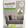 Image 1 : SOFA COVER FLEXI STRETCH 3 SEATER GREY