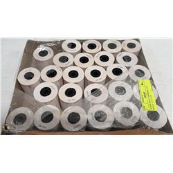 26 NEW ROLLS THERMAL TILL ROLLS  2 1/4" X 75'