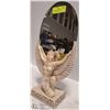 Image 1 : DECORATIVE ROMAN/CREEK STATUE WITH MIRROR