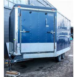 UNRESERVED 2008 CONTINENTAL 16FT ENCLOSED CARGO TRAILER