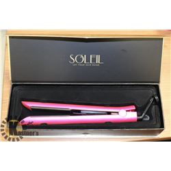 NEW SOLEIL METALLIC PINK FLAT IRON