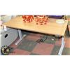 Image 1 : NEW ELECTRONIC LIFT TOP DESK, 58 X 29 X 29