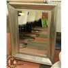 Image 1 : DECORATIVE BEVELED GLASS WALL MIRROR,