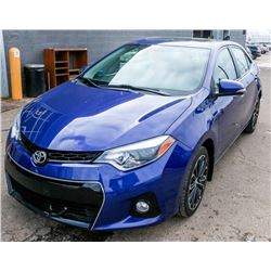 2016 TOYOTA COROLLA SEDAN