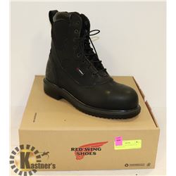RED WING 8" WATERPROOF CSA WORK BOOTS;