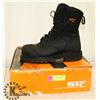 Image 1 : STC BARRIER CSA 8" WORK BOOT; MENS SIZE 6. BLACK