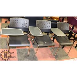 SET OF 3 NEW WORK TABLE CHAIRS