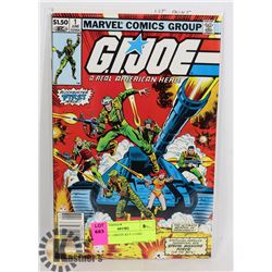 G.I.JOE # 1 ORIGIN KEY COMIC