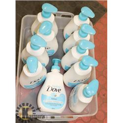 CASE OF 10 BABY DOVE LOTION 400 ML. EACH