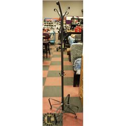 METAL COAT RACK, 72" TALL