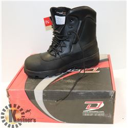 DYNAMIC CT CSA 6" WORKBOOT; MENS SIZE 8 3E. BLACK