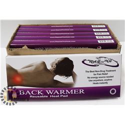 CASE OF 6 NEW REPEAT THE HEAT REUSABLE  BACK