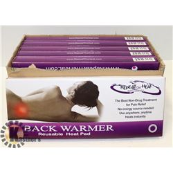 CASE OF 6 NEW REPEAT THE HEAT REUSABLE  BACK