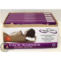 CASE OF 6 NEW REPEAT THE HEAT REUSABLE  BACK