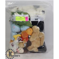 LOT OF 6 WEBKINZ "ADOPT A PET" COLLECTIBLE PLUSH
