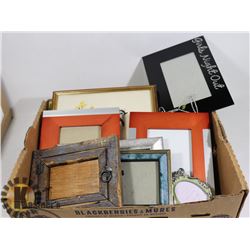 LOT OF ASSORTED PICTURE FRAMES