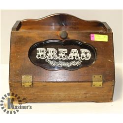 WOOD BREAD BOX