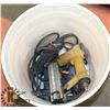 Image 1 : BUCKET OF AIR TOOLS & ELECTRIC TOOLS