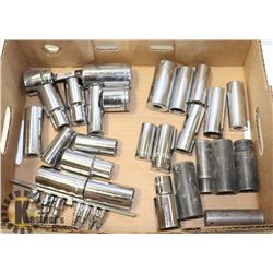 FLAT OF SOCKETS - VARIOUS MAKERS