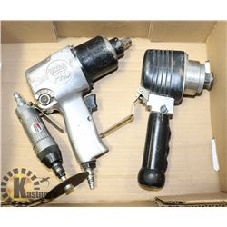 3 AIR TOOLS, 1 IS MISSING CONNECTOR