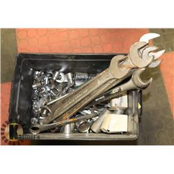 LOT OF SOCKETS & WRENCHES